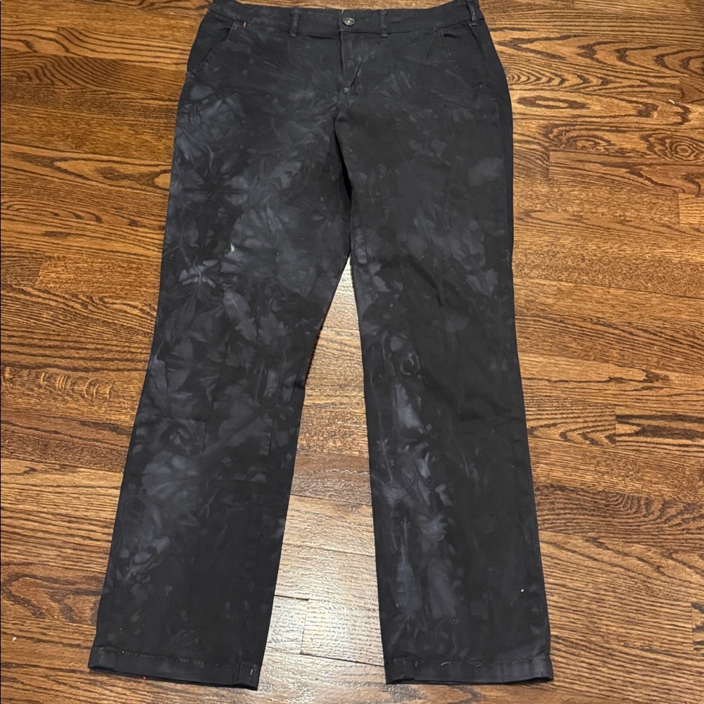 Pilcro and the Letterpress Chino Size 30 Black Tie Dye - Picture 9 of 9